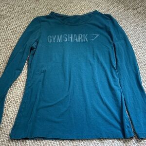 Gymshark Women’s Blue Long Sleeve Top Size Small